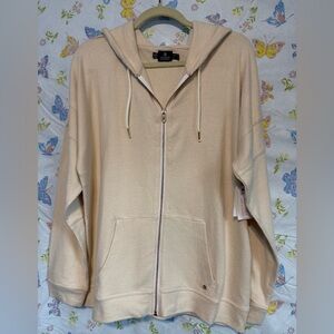 Volcom Women’s Lived In Lounge Zip Fleece Hoodie XL NWT